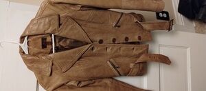 Danier Camel Leather Jacket